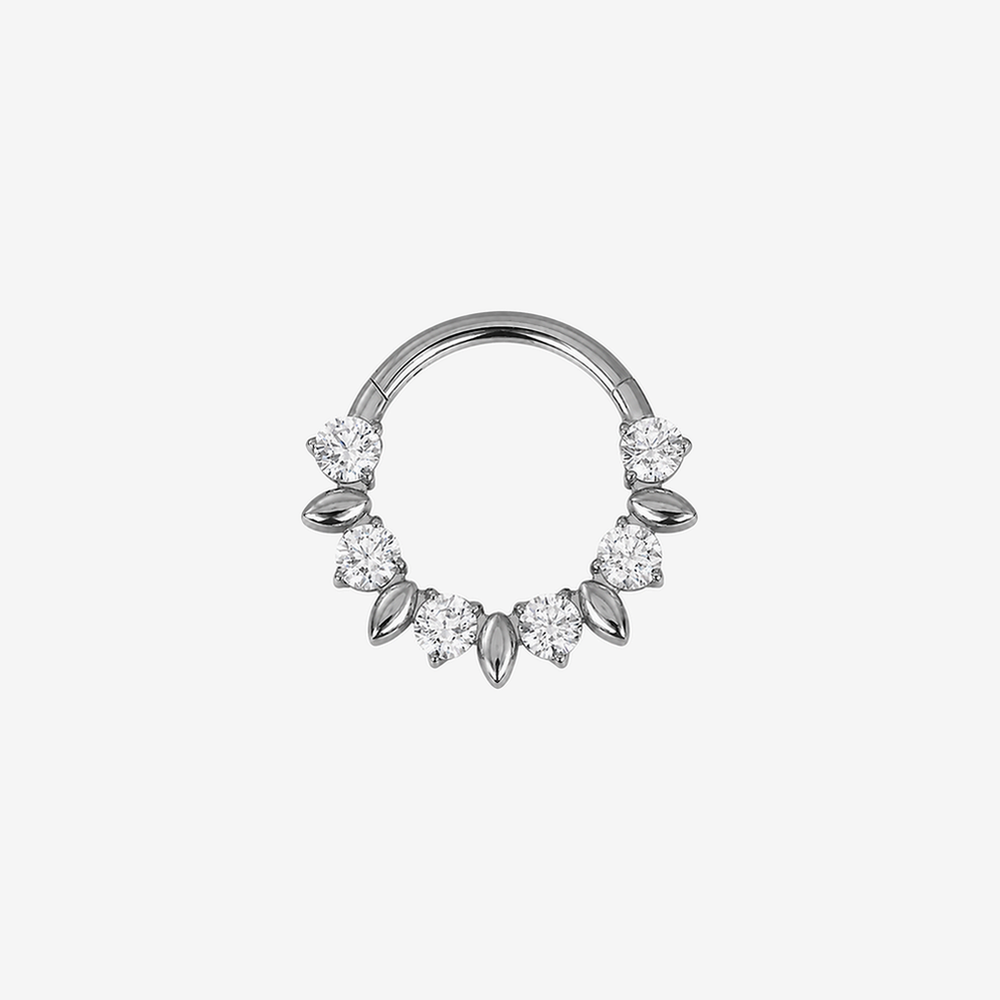 Anneau titane Clicker - Charnière 1.2mm - CHRISTA