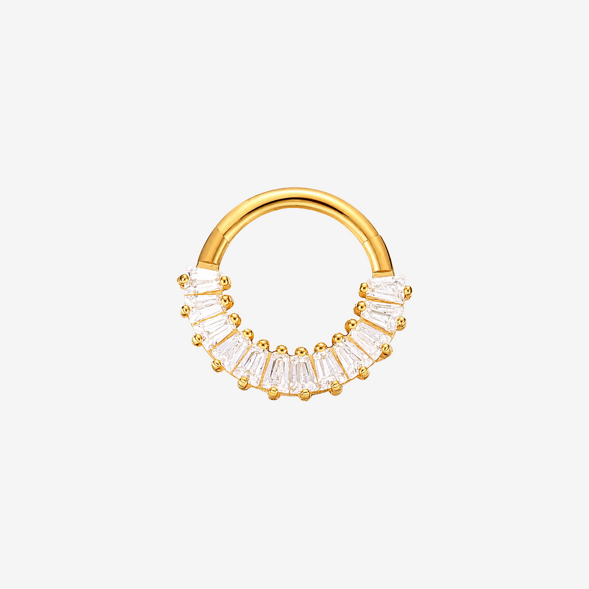 Anneau titane Clicker - Charnière 1.2mm - SELENE