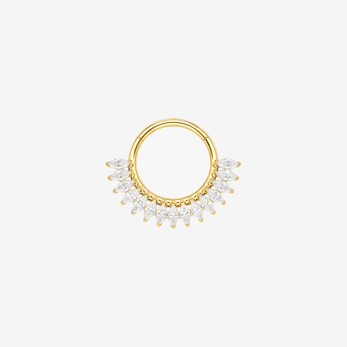 Anneau titane Clicker - Charnière 1.2mm - EMY