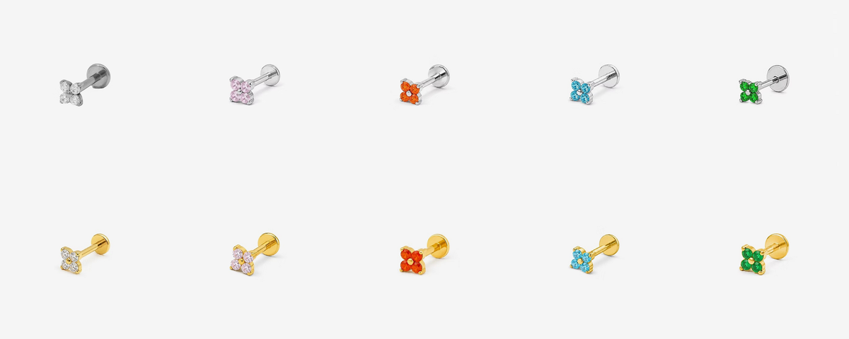 Labret titane - 1.2 mm - DAISY