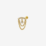 Labret titane - 1.2 mm - TARA