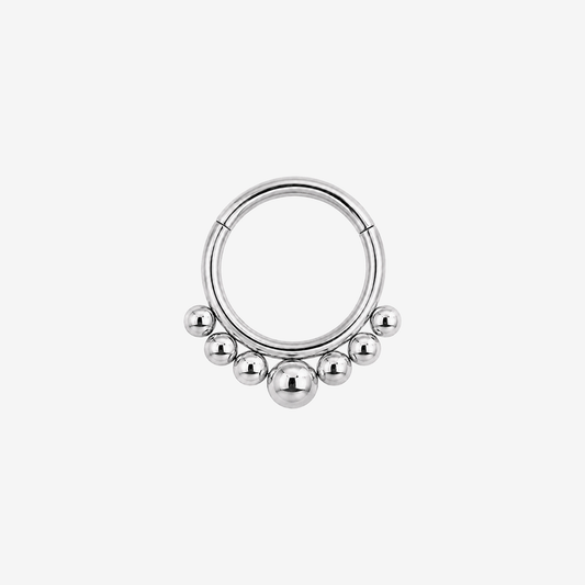 Anneau titane Clicker - Charnière 1.2mm - ERYN