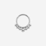 Anneau titane Clicker - Charnière 1.2mm - ERYN