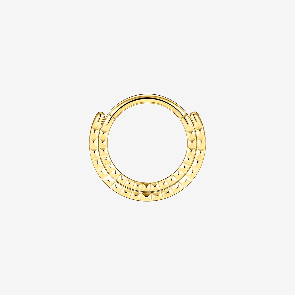Anneau titane Clicker - Charnière 1.2mm - YAEL