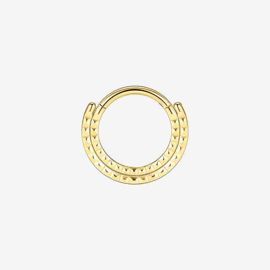 Anneau titane Clicker - Charnière 1.2mm - YAEL