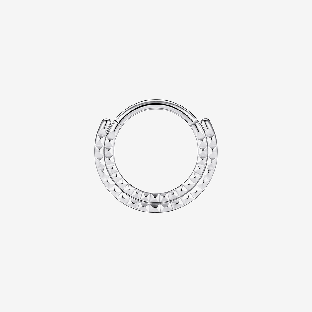 Anneau titane Clicker - Charnière 1.2mm - YAEL