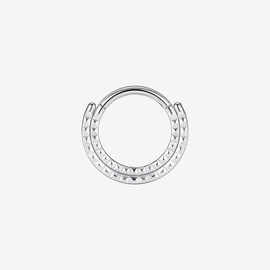 Anneau titane Clicker - Charnière 1.2mm - YAEL