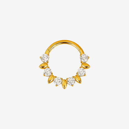 Anneau titane Clicker - Charnière 1.2mm - CHRISTA