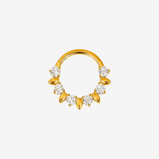 Anneau titane Clicker - Charnière 1.2mm - CHRISTA
