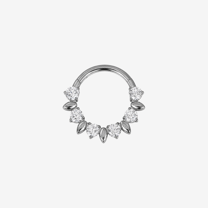 Anneau titane Clicker - Charnière 1.2mm - CHRISTA