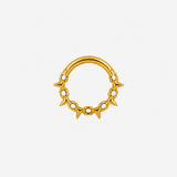 Anneau titane Clicker - Charnière 1.2mm - ELY