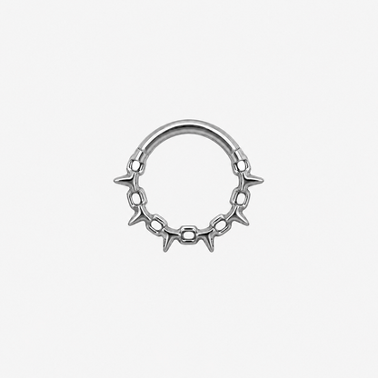 Anneau titane Clicker - Charnière 1.2mm - ELY