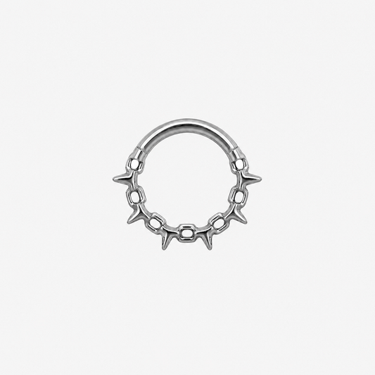 Anneau titane Clicker - Charnière 1.2mm - ELY