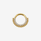 Anneau titane Clicker - Charnière 1.2mm - PERLE