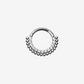 Anneau titane Clicker - Charnière 1.2mm - PERLE
