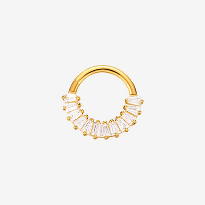 Anneau titane Clicker - Charnière 1.2mm - SELENE