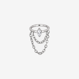 Anneau titane Clicker - Charnière 1.2mm - ARWEN