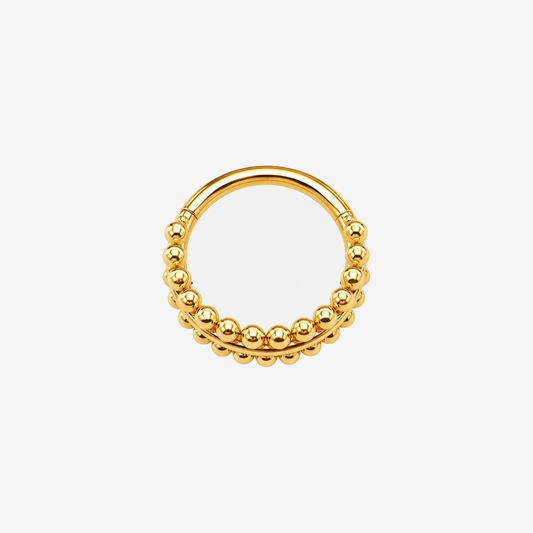 Anneau titane Clicker - Charnière 1.2mm - CHERYL