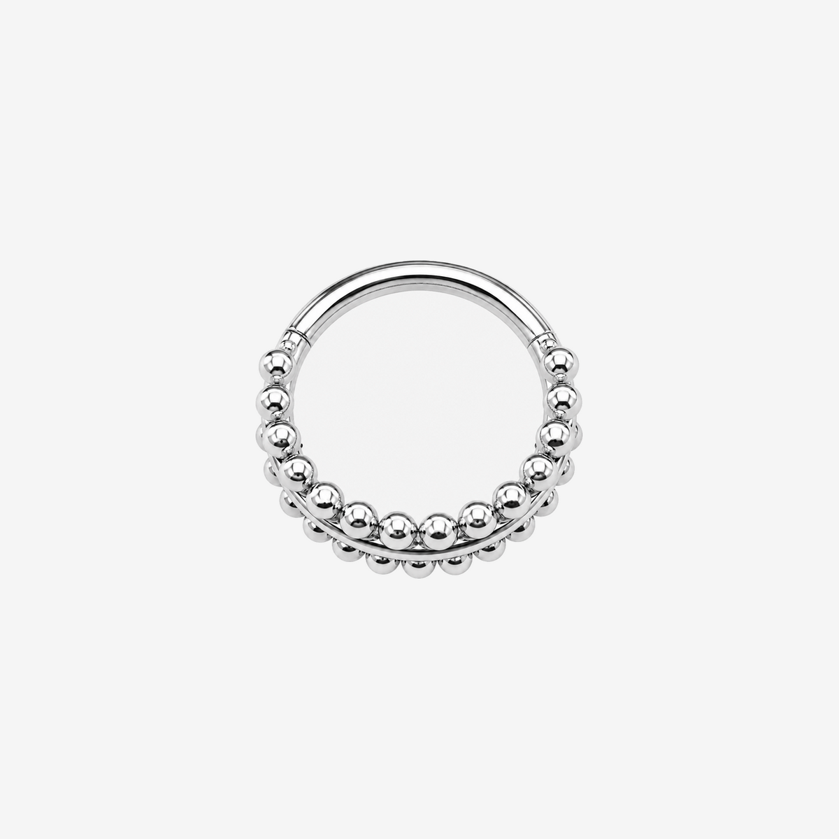 Anneau titane Clicker - Charnière 1.2mm - CHERYL