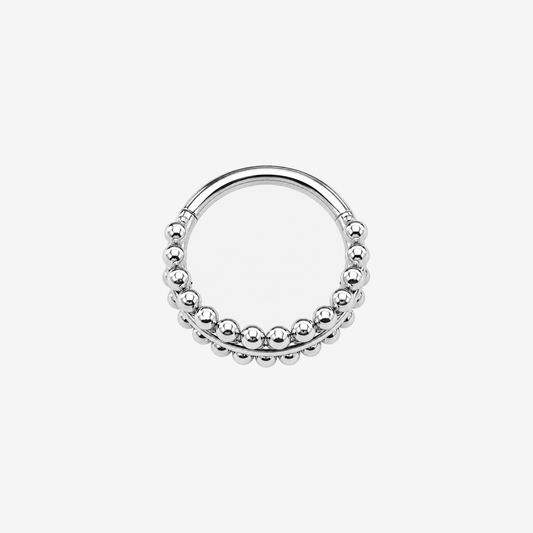 Anneau titane Clicker - Charnière 1.2mm - CHERYL