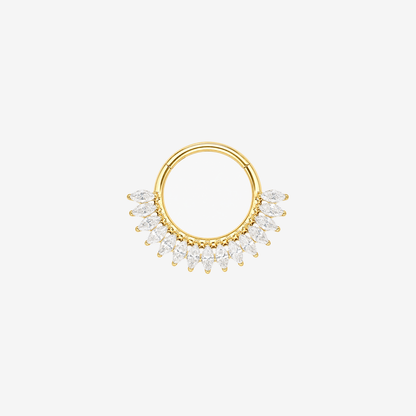 Anneau titane Clicker - Charnière 1.2mm - EMY