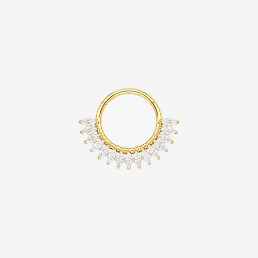 Anneau titane Clicker - Charnière 1.2mm - EMY