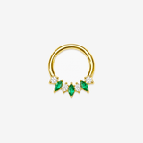 Anneau titane Clicker - Charnière 1.2mm - EVA