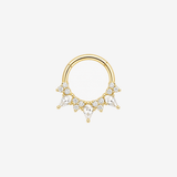 Anneau titane Clicker - Charnière 1.2mm - TIANA