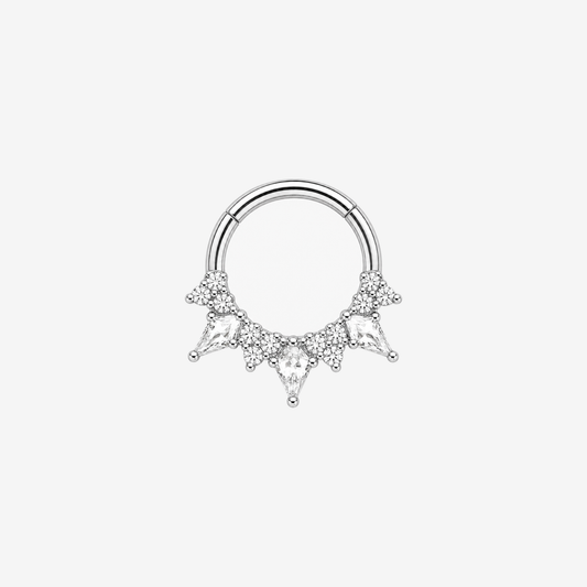 Anneau titane Clicker - Charnière 1.2mm - TIANA