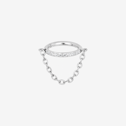 Anneau titane Clicker - Charnière 1.2mm - ELLA