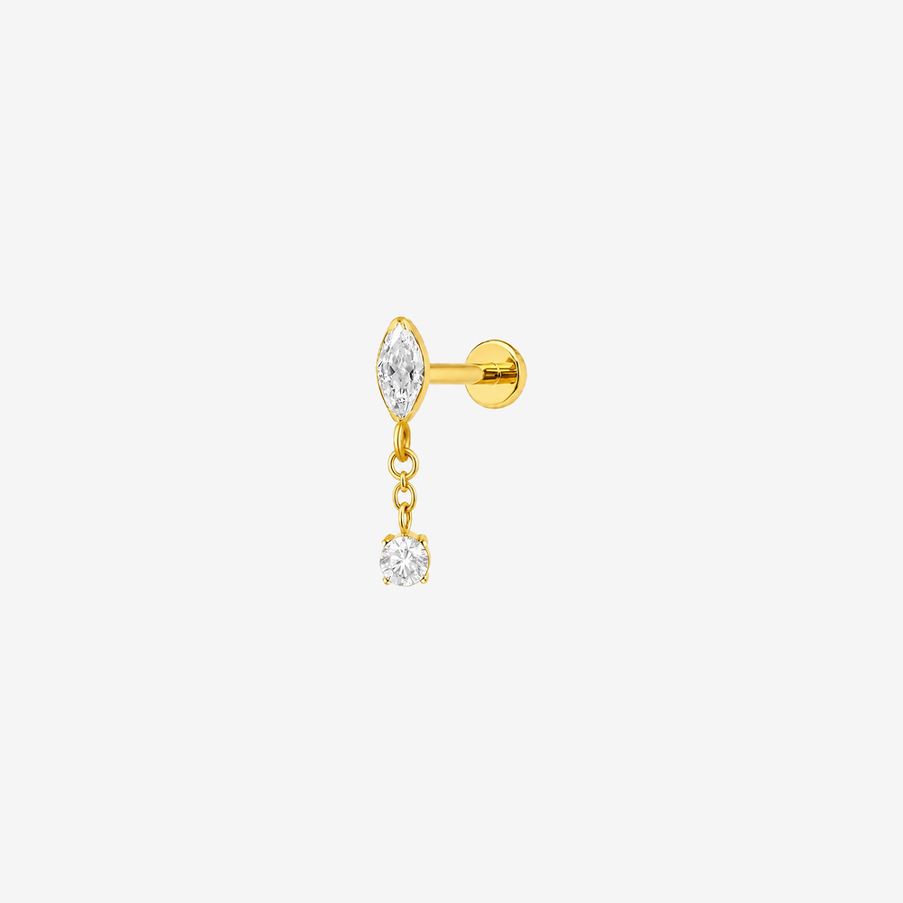Labret titane - 1.2 mm - JUNO