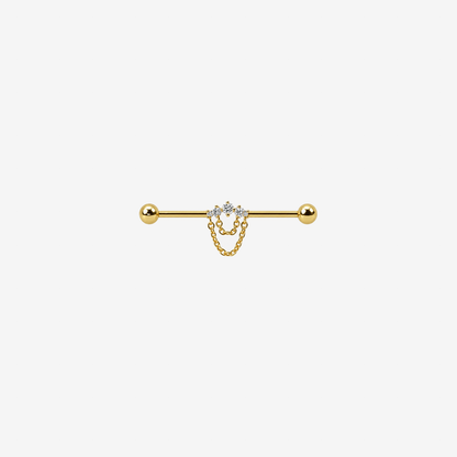 Barbell titane - 1.6 mm - SHANA