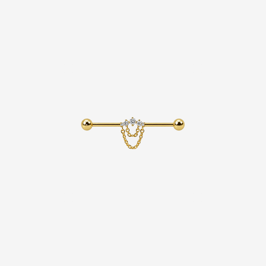 Barbell titane - 1.6 mm - SHANA