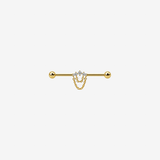 Barbell titane - 1.6 mm - SHANA