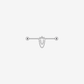 Barbell titane - 1.6 mm - SHANA