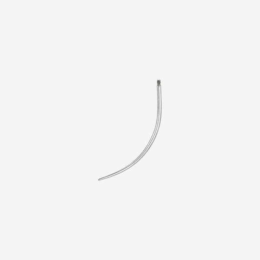 Tige d'Insertion courbée pour labret -  1.2 mm