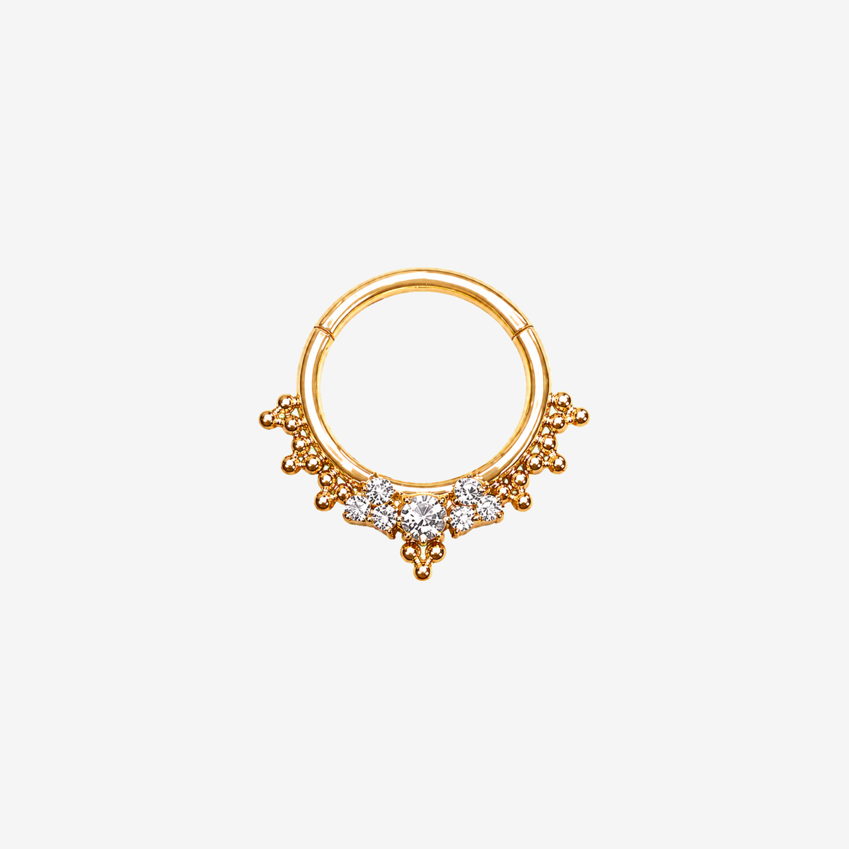 Anneau titane Clicker - Charnière 1.2mm - IMANE