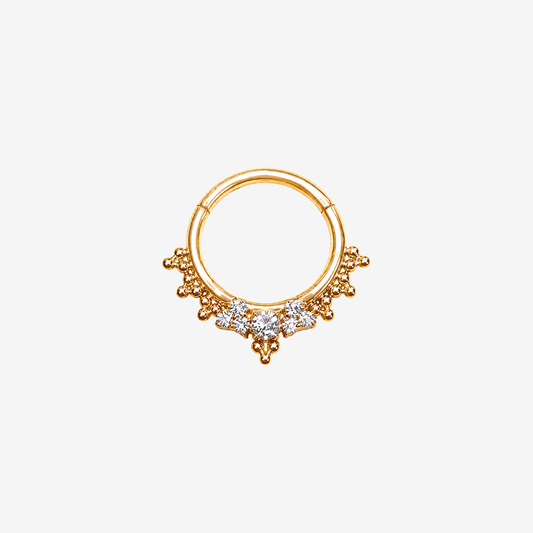 Anneau titane Clicker - Charnière 1.2mm - IMANE