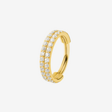 Anneau titane Clicker - Charnière 1.2mm - BIANCA