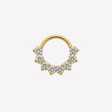Anneau titane Clicker - Charnière 1.2mm - ELEA