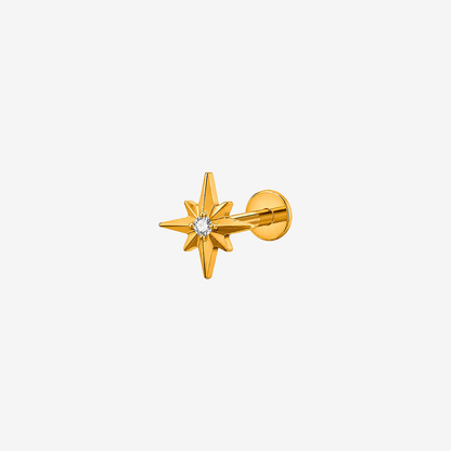 Labret titane - 1.2 mm - STELLA
